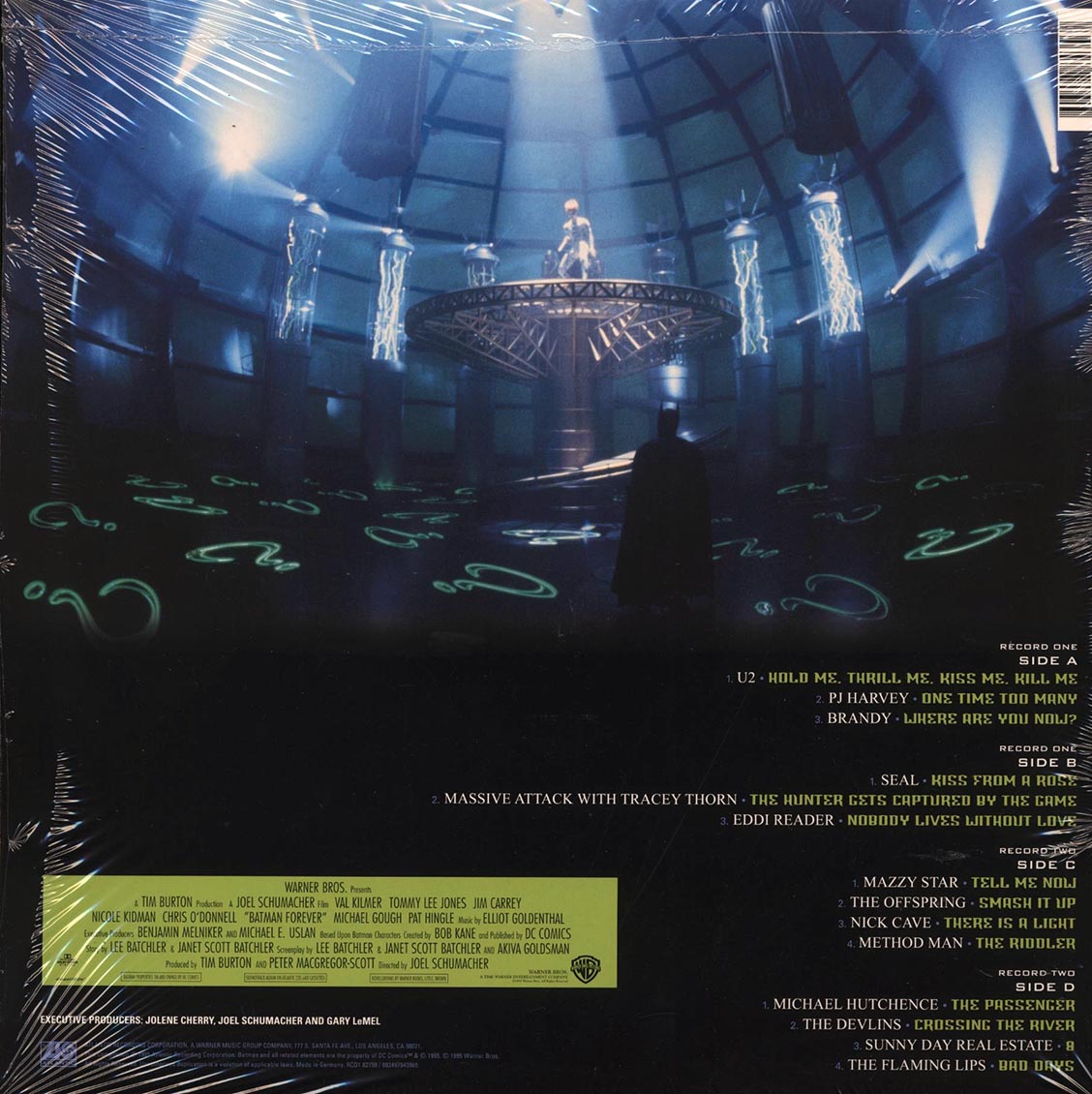U2, Mazzy Star, Nick Cave, Brandy, Etc. - Batman Forever: Music From And Inspired By The Motion Picture (ltd. ed.) (2xLP) (colored vinyl)