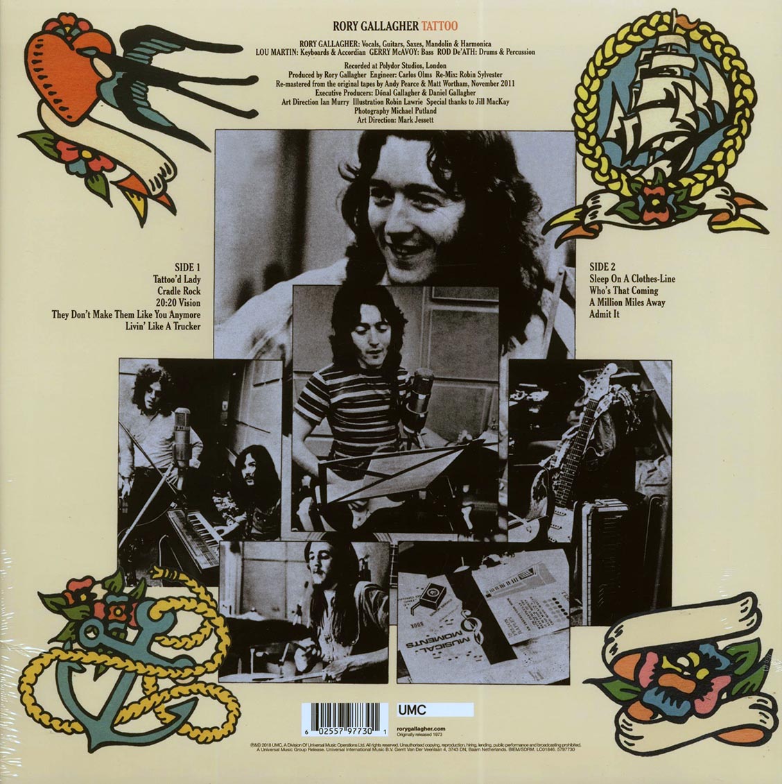 Rory Gallagher - Tattoo (incl. mp3) (180g)