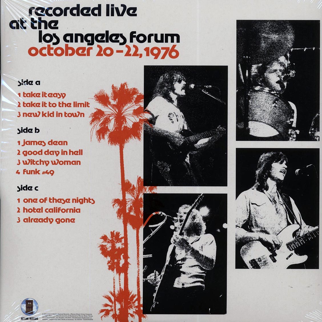 Eagles - Live At The Forum '76 (ltd. ed.) (2xLP) (180g)
