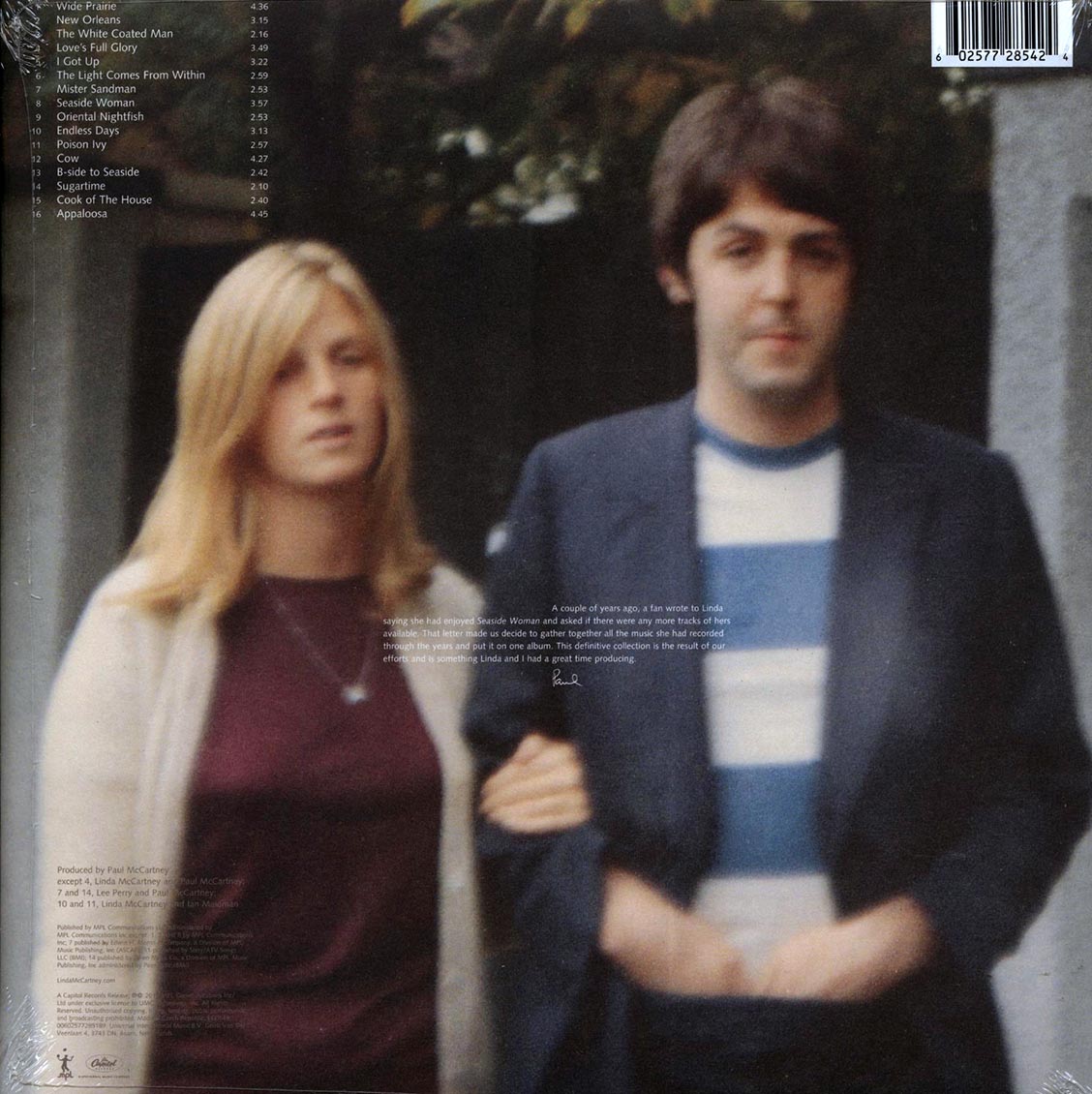 Linda McCartney - Wide Prairie (180g) (colored vinyl) (remastered)
