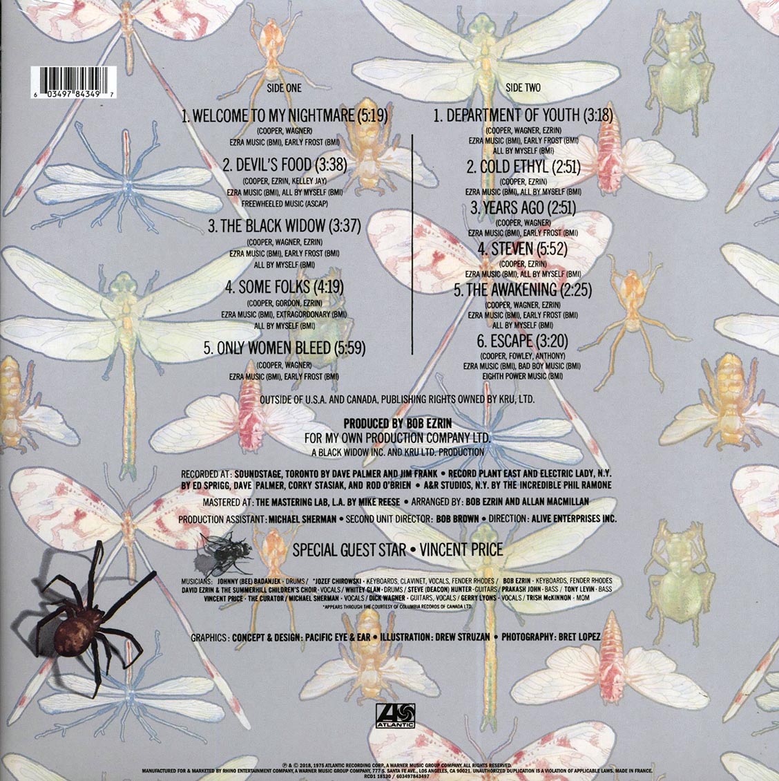 Alice Cooper - Welcome To My Nightmare (ltd. ed.) (clear vinyl)