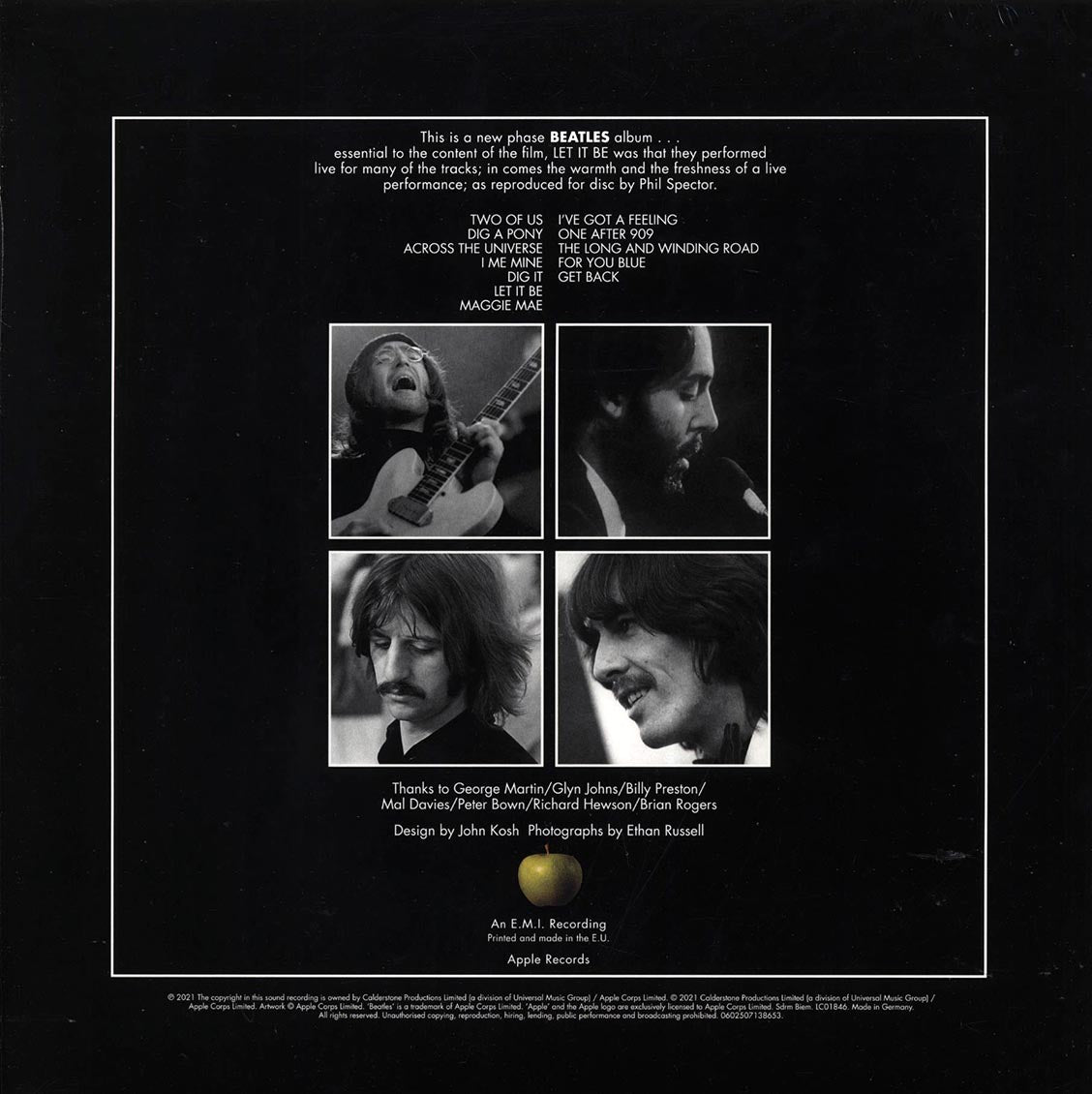 The Beatles - Let It Be (stereo) (180g)