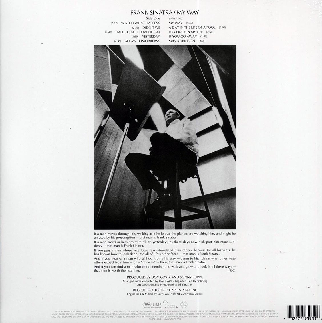 Frank Sinatra - My Way (50th Anniv. Ed.) (180g)