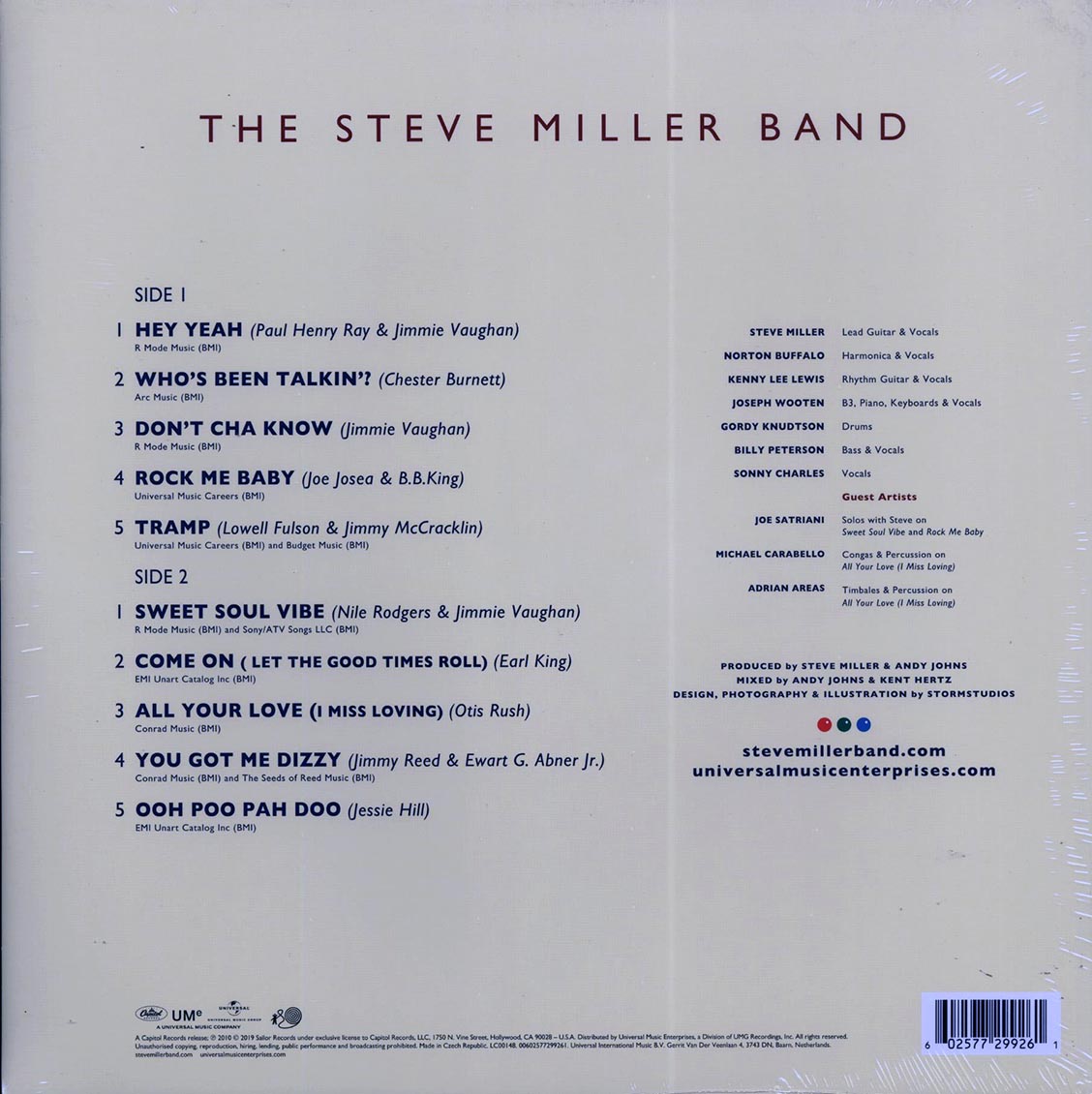 Steve Miller Band - Bingo! (incl. mp3)