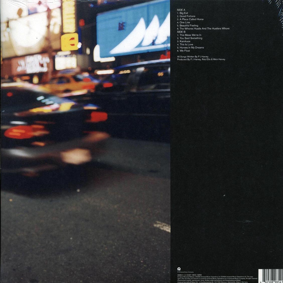 PJ Harvey - Stories From The City, Stories From The Sea (incl. mp3) (180g)