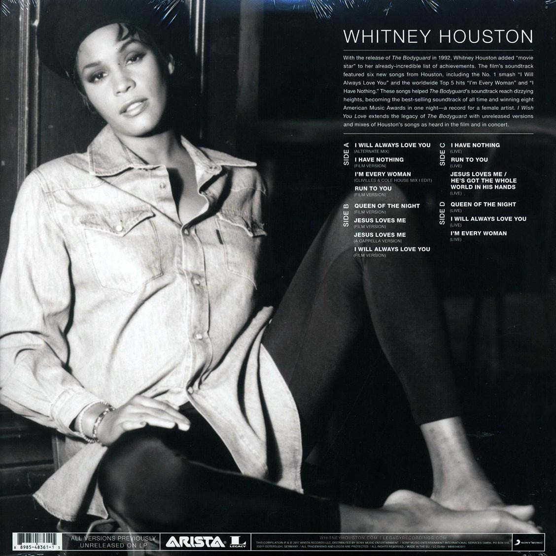 Whitney Houston - I Wish You Love: More From The Bodyguard (2xLP)