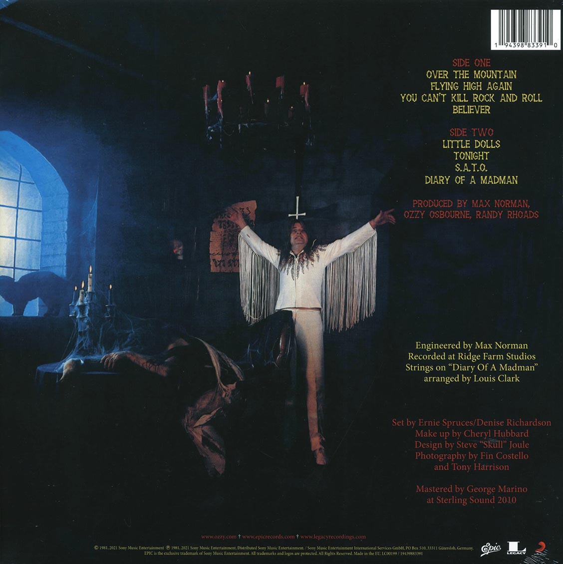 Ozzy Osbourne - Diary Of A Madman (ltd. ed.) (colored vinyl)