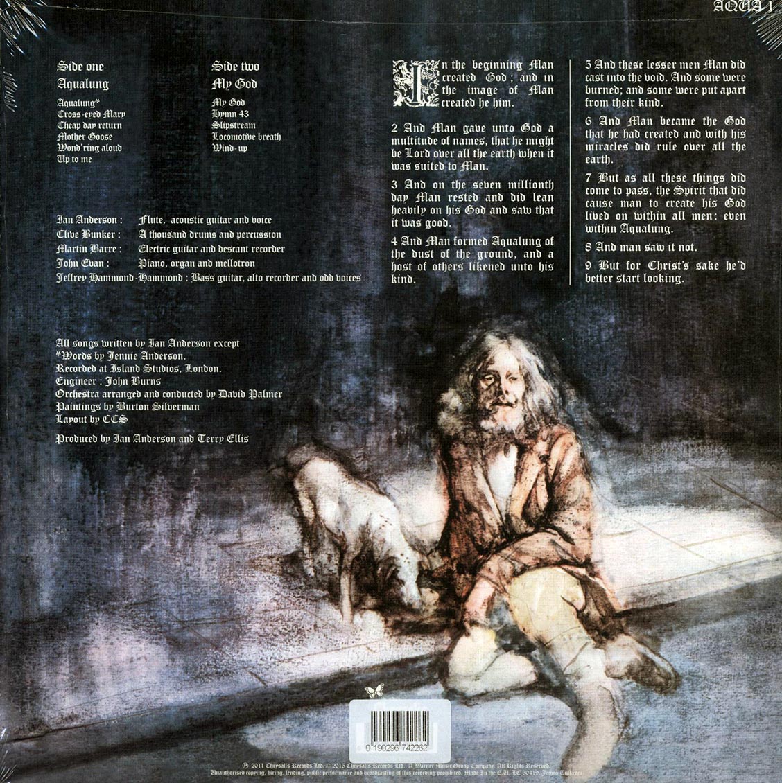 Jethro Tull - Aqualung (clear vinyl)