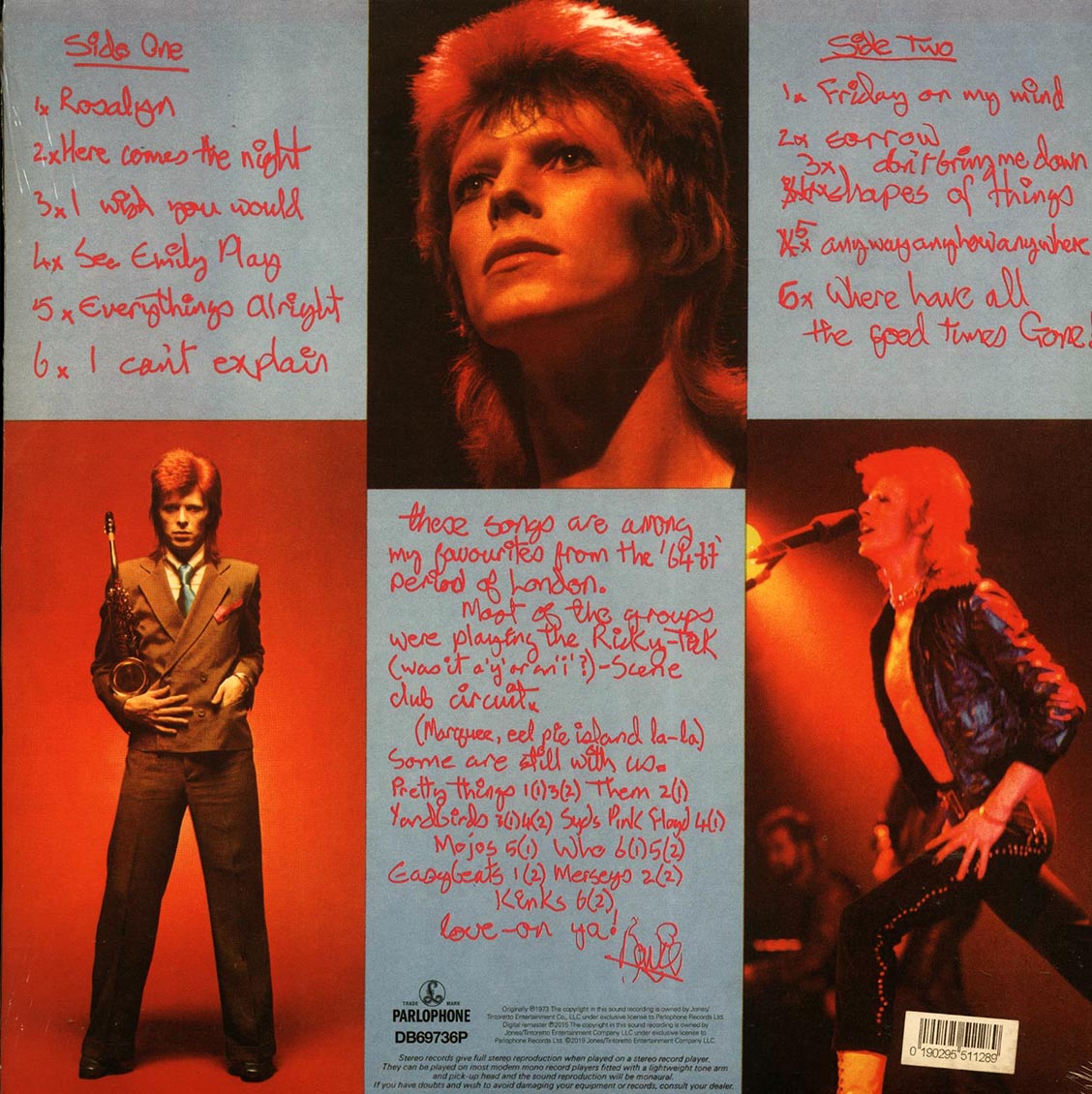 David Bowie - Pinups (RSD 2019) (ltd. ed.) (remastered) (picture disc)