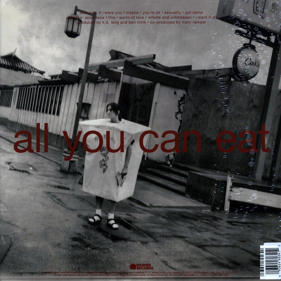 KD Lang - All You Can Eat (ltd. ed.) (colored vinyl)