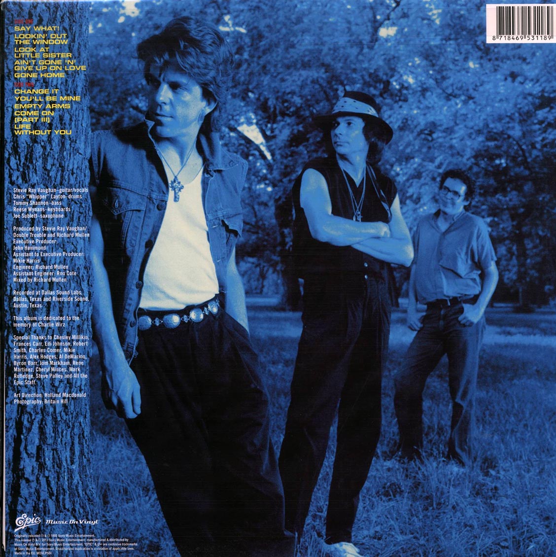 Stevie Ray Vaughan, Double Trouble - Soul To Soul (180g) (audiophile)