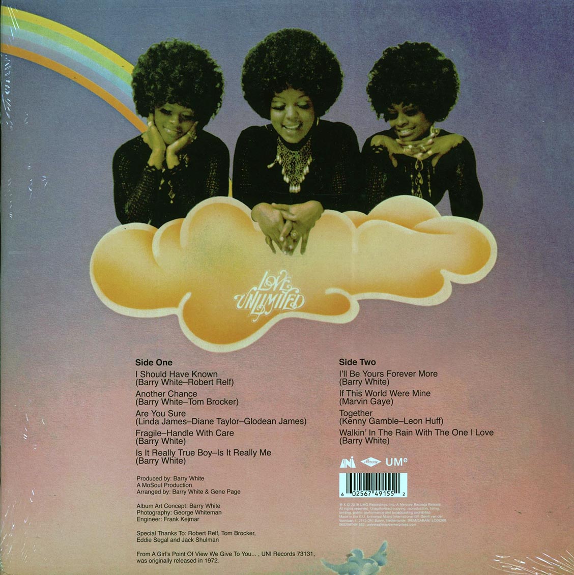 Love Unlimited - From A Girl's Point Of View We Give To You Love Unlimited (incl. mp3) (180g)