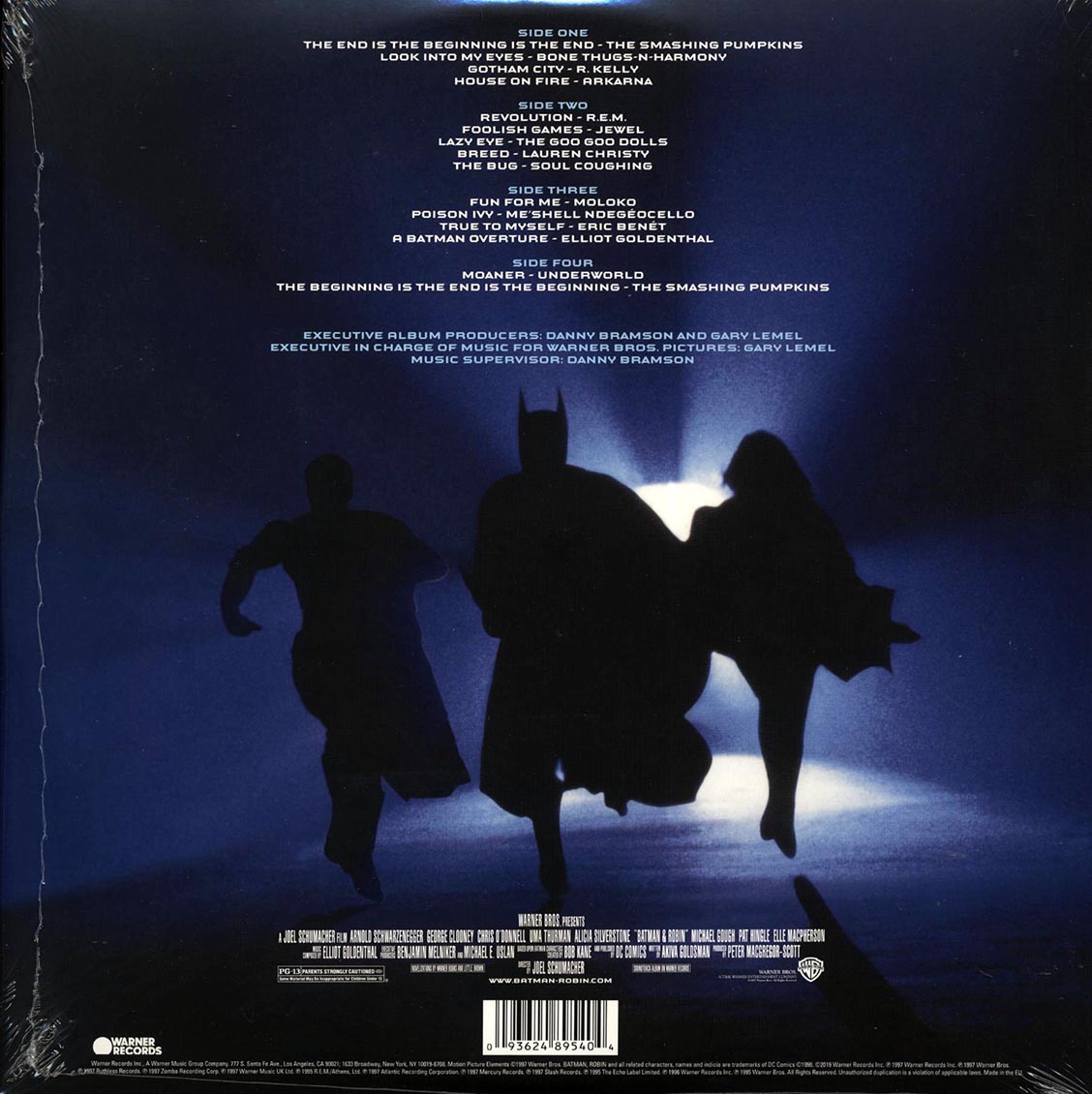Smashing Pumpkins, Goo Goo Dolls, R Kelly, Jewel, Etc. - Batman & Robin: Music From And Inspired By The Batman & Robin Motion Picture (RSD 2020) (ltd. ed.) (2xLP) (colored vinyl)