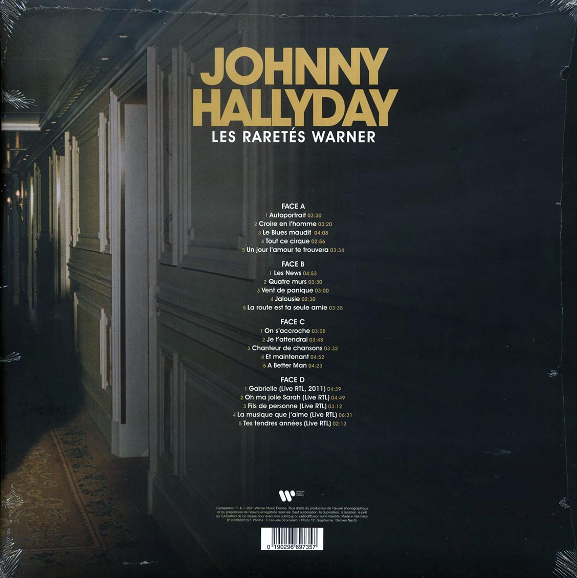 Johnny Hallyday - Les Raretes Warner (2xLP)