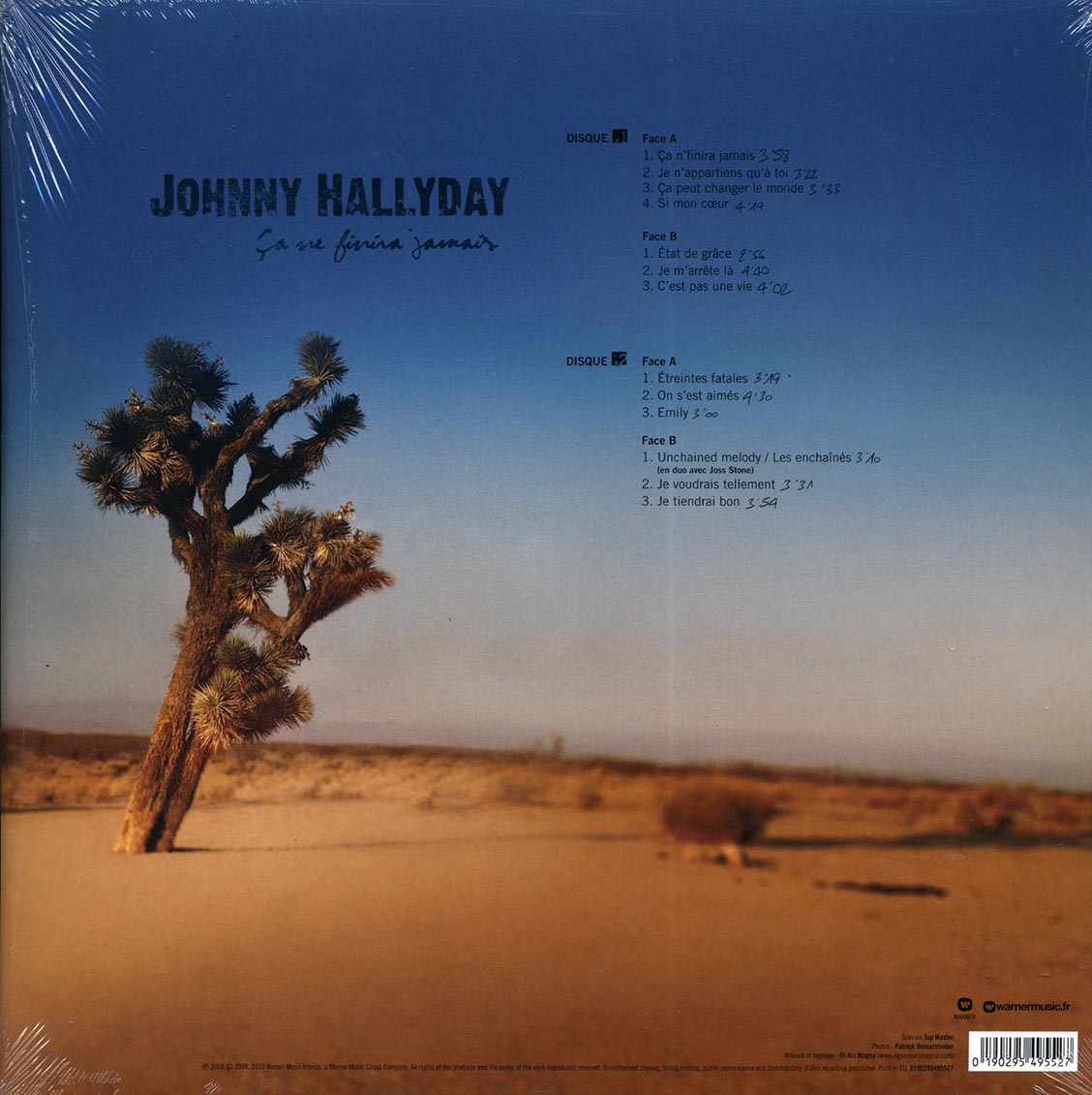 Johnny Hallyday - Ca Ne Finira Jamais (2xLP)