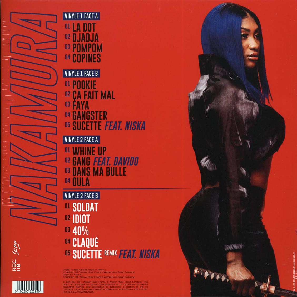 Aya Nakamura - Nakamura (2xLP)