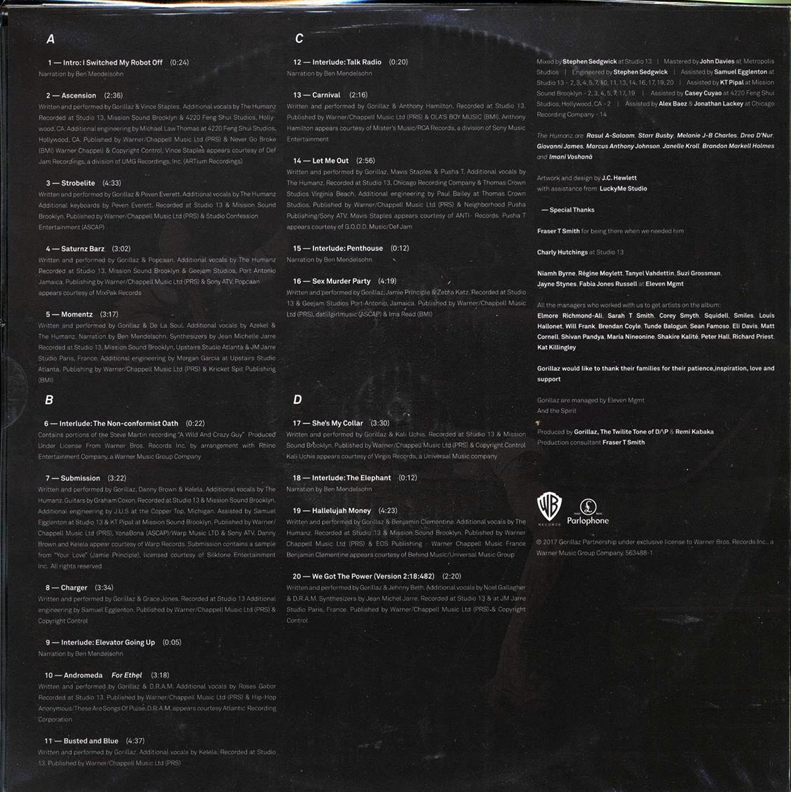 Gorillaz - Humanz (RSD 2017) (ltd. ed.) (2xLP) (picture disc)