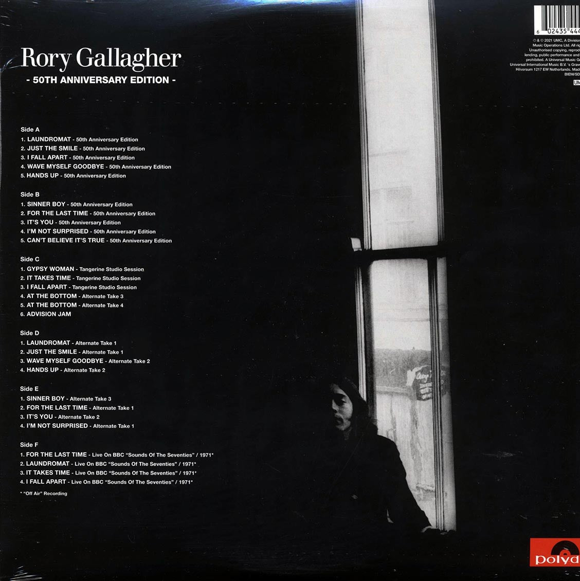 Rory Gallagher - Rory Gallagher: 50th Anniversary Edition (50th Anniv. Ed.) (28 tracks) (+ 19 bonus tracks) (ltd. ed.) (3xLP) (180g) (remastered)