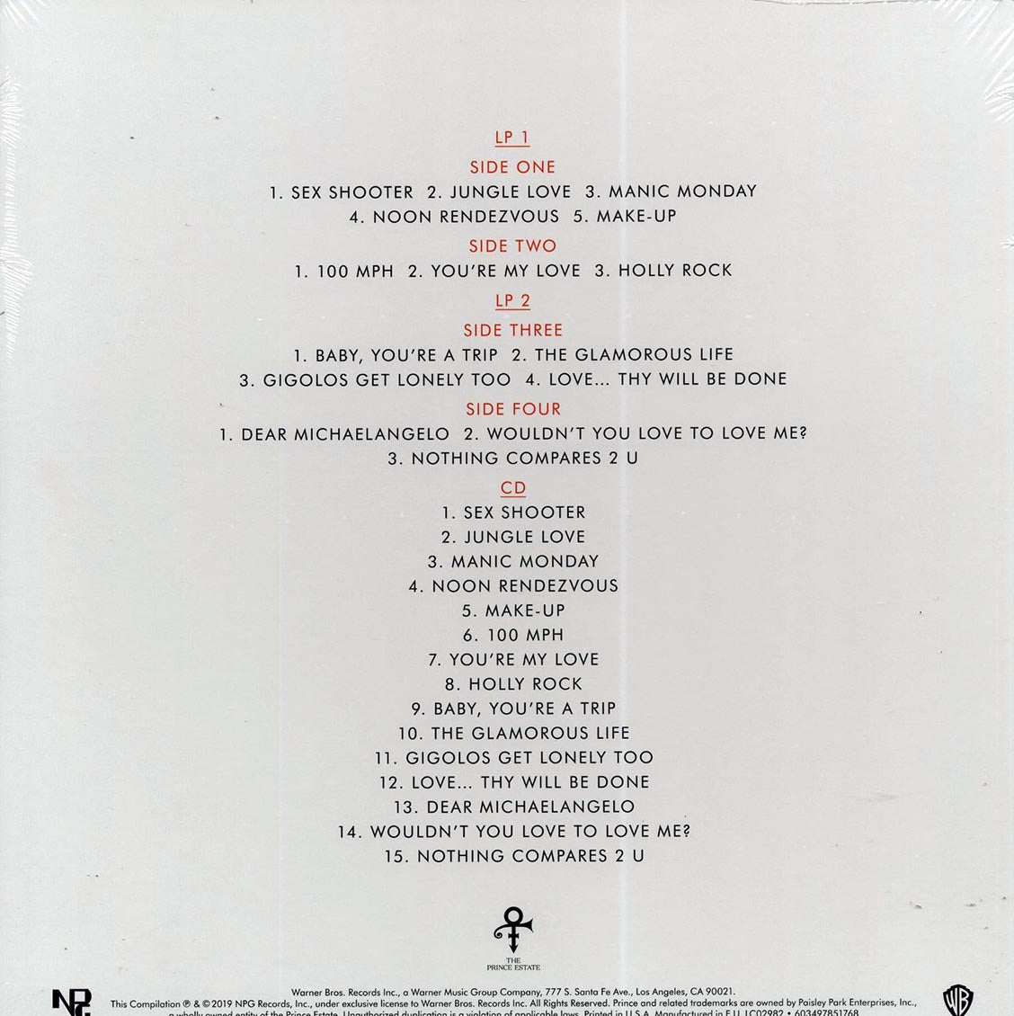 Prince - Originals (casebound set) (ltd. ed.) (2xLP) (180g) (deluxe edition) (purple vinyl) (incl. CD)
