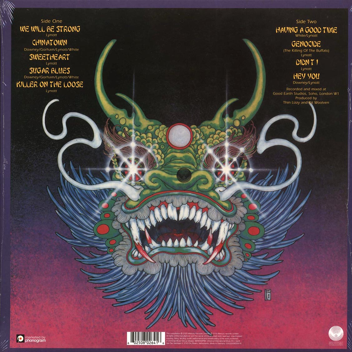 Thin Lizzy - Chinatown (incl. mp3) (180g)