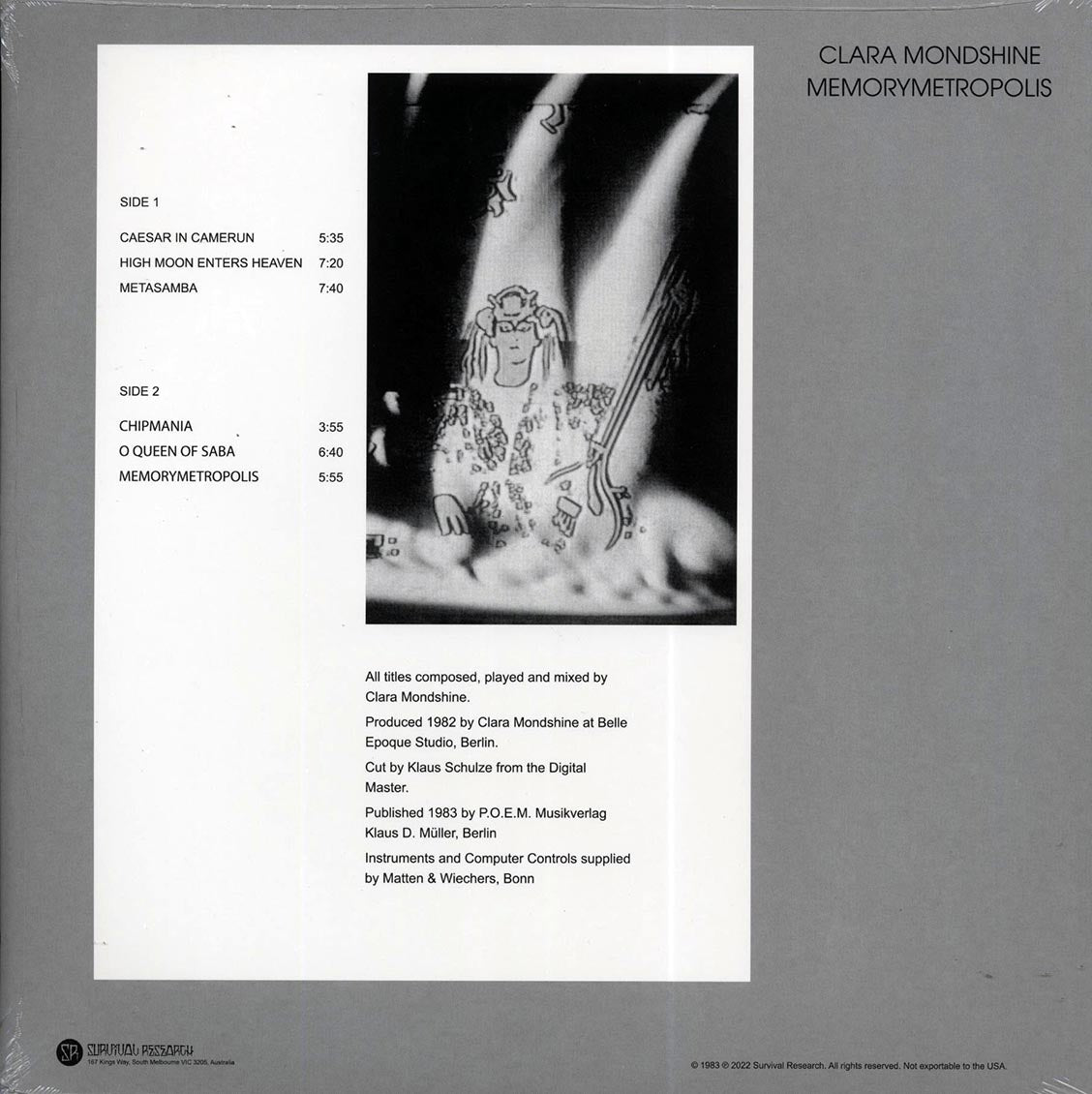 Clara Mondshine - Memorymetropolis