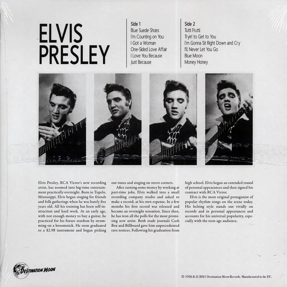 Elvis Presley - Elvis Presley (ltd. 500 copies made) (clear vinyl)