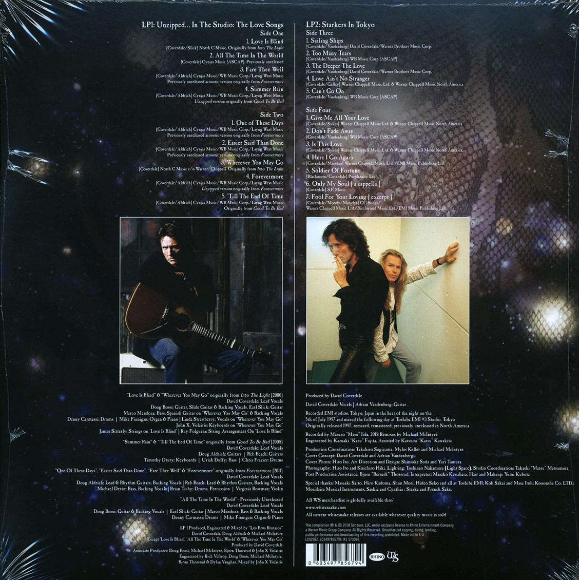 Whitesnake - Unzipped (2xLP) (180g) (remastered)
