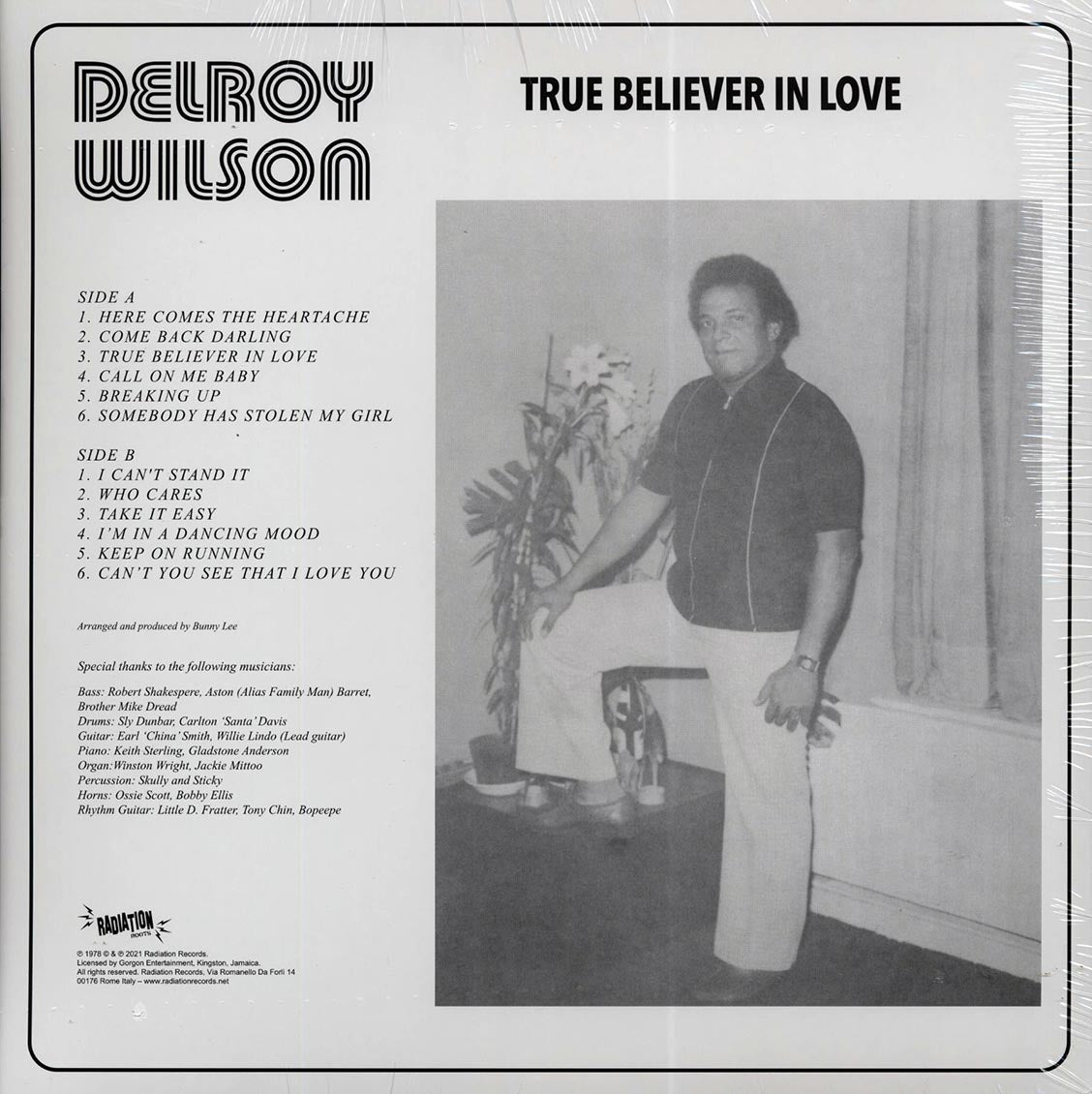 Delroy Wilson - True Believer In Love