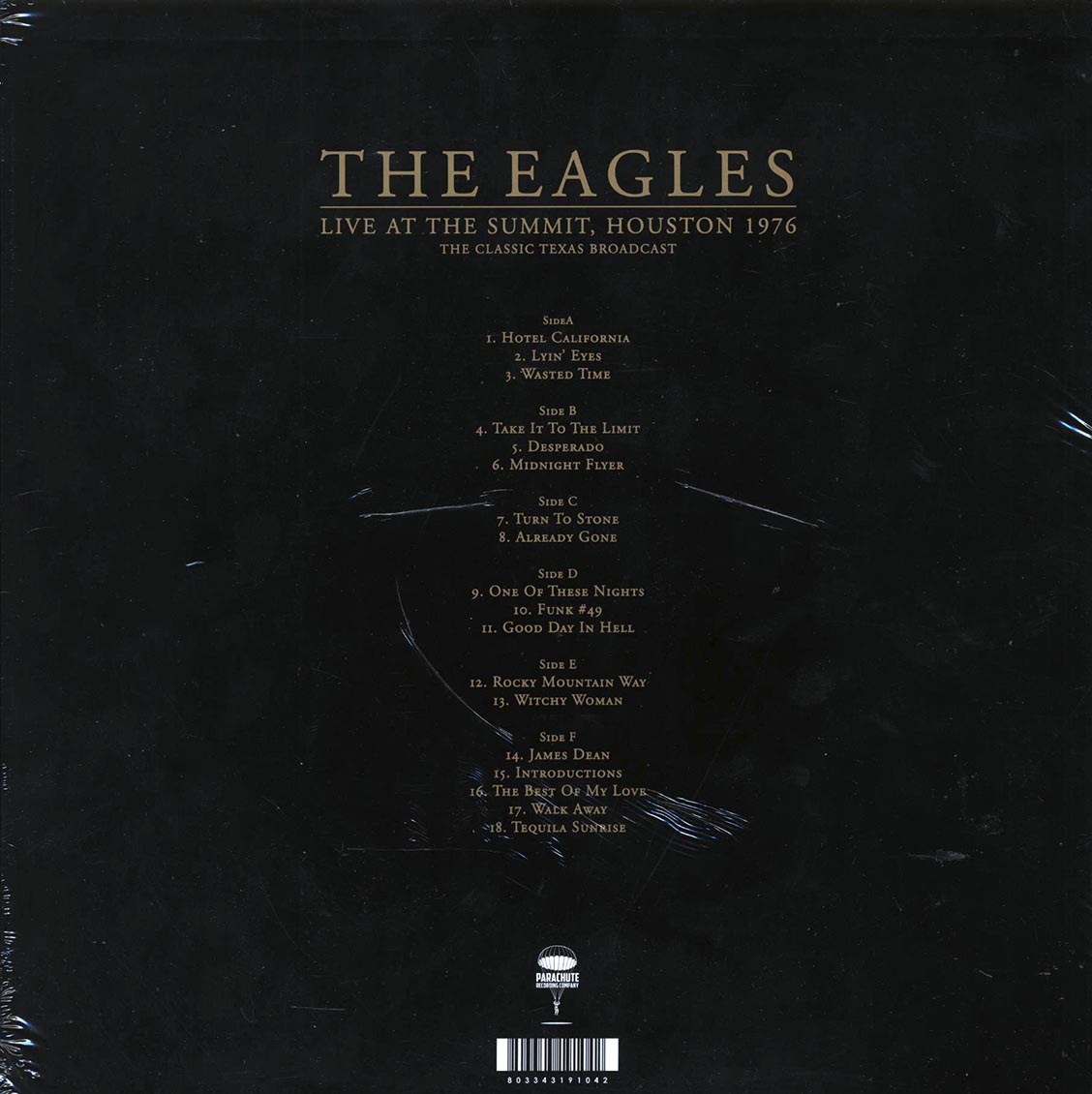 Eagles - Live At The Summit, Houston 1976 (slipcase box set) (ltd. ed.) (3xLP) (box set)