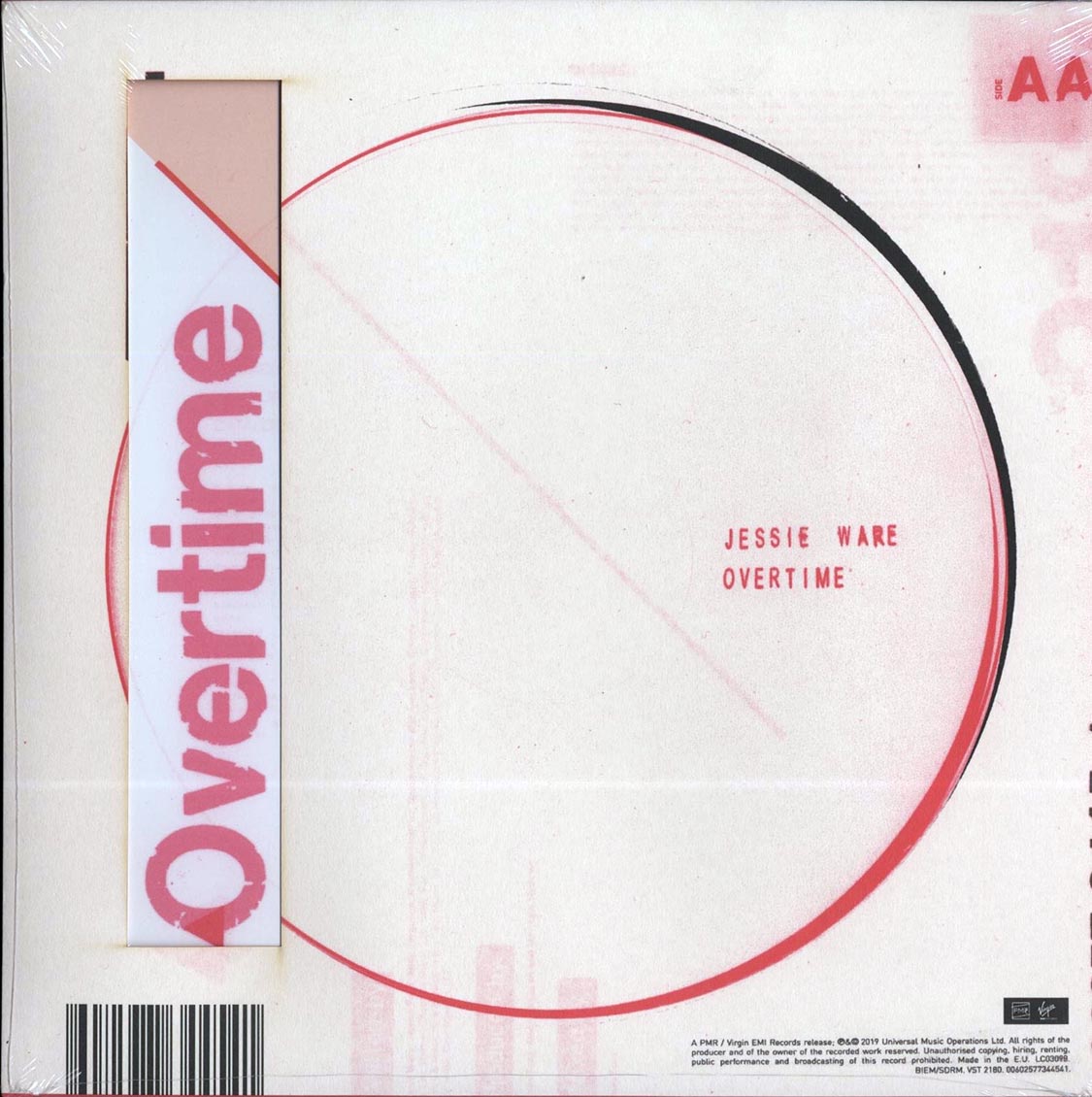 Jessie Ware - Adore You/Overtime (die-cut jacket) (10")