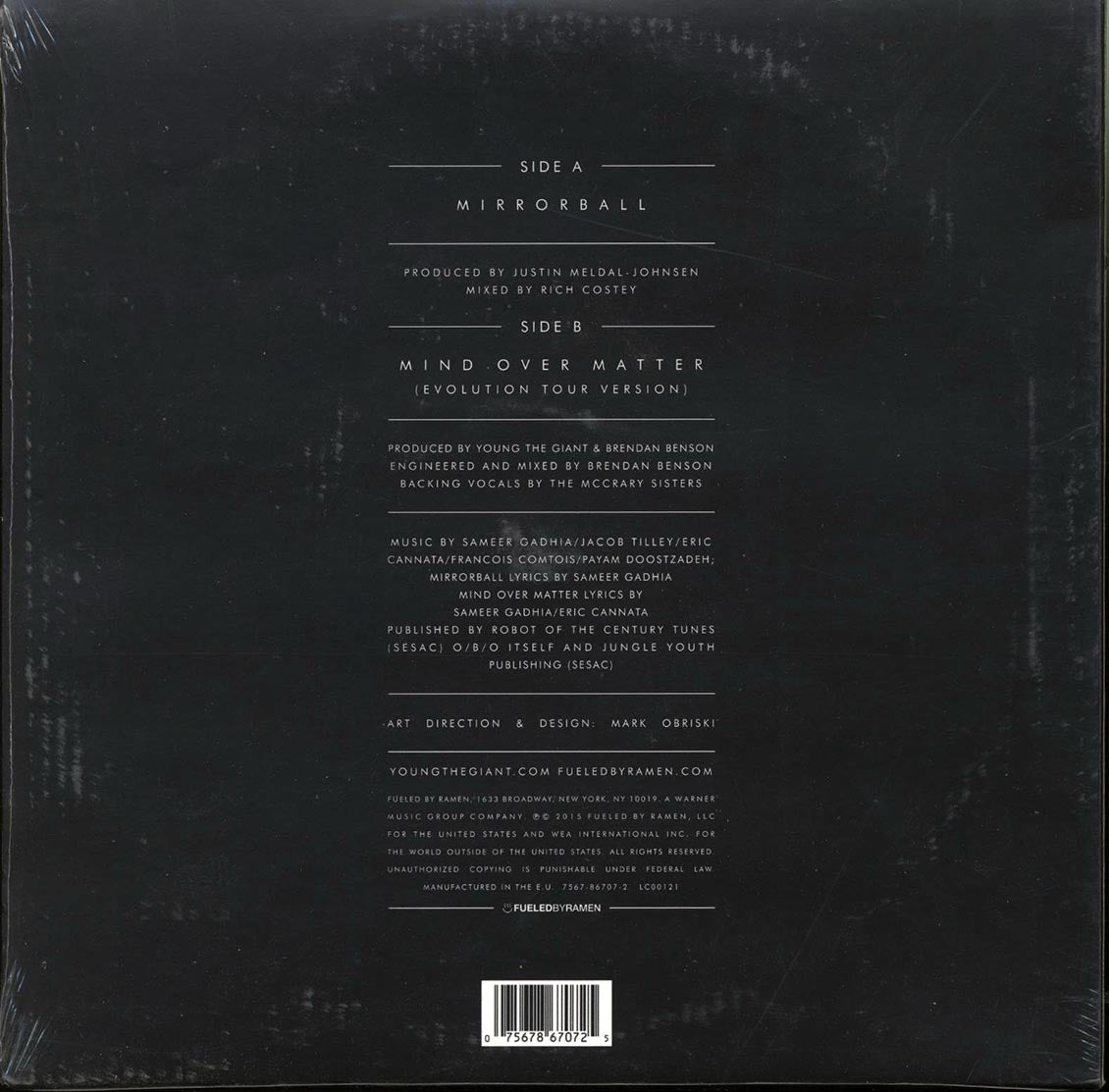 Young The Giant - Mirrorrball (RSD 2015) (ltd. ed.) (10") (incl. mp3)