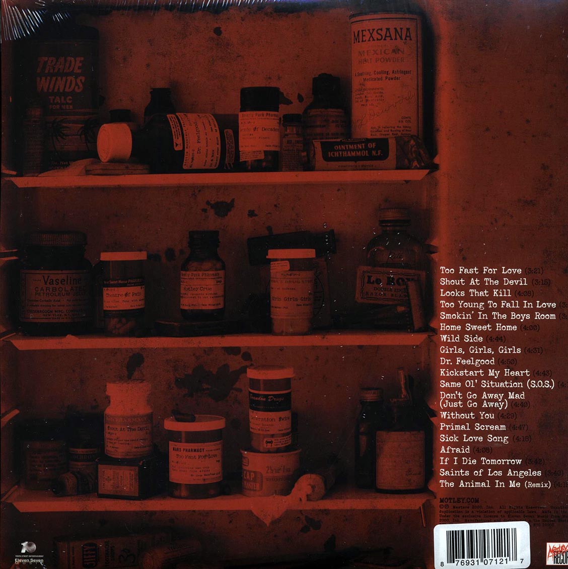 Motley Crue - Greatest Hits (ltd. ed.) (2xLP) (red vinyl)