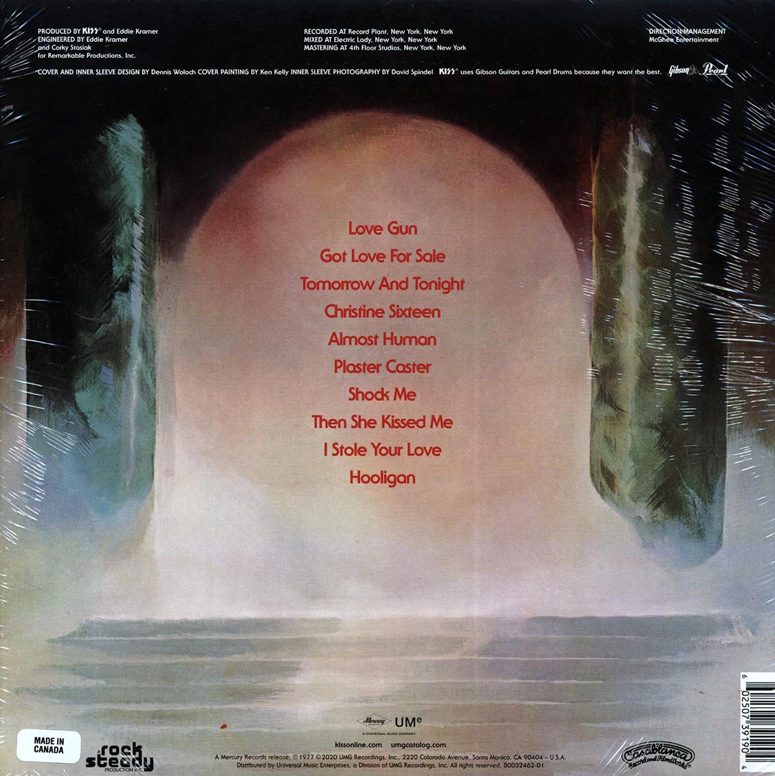 Kiss - Love Gun (ltd. ed.) (splatter vinyl)