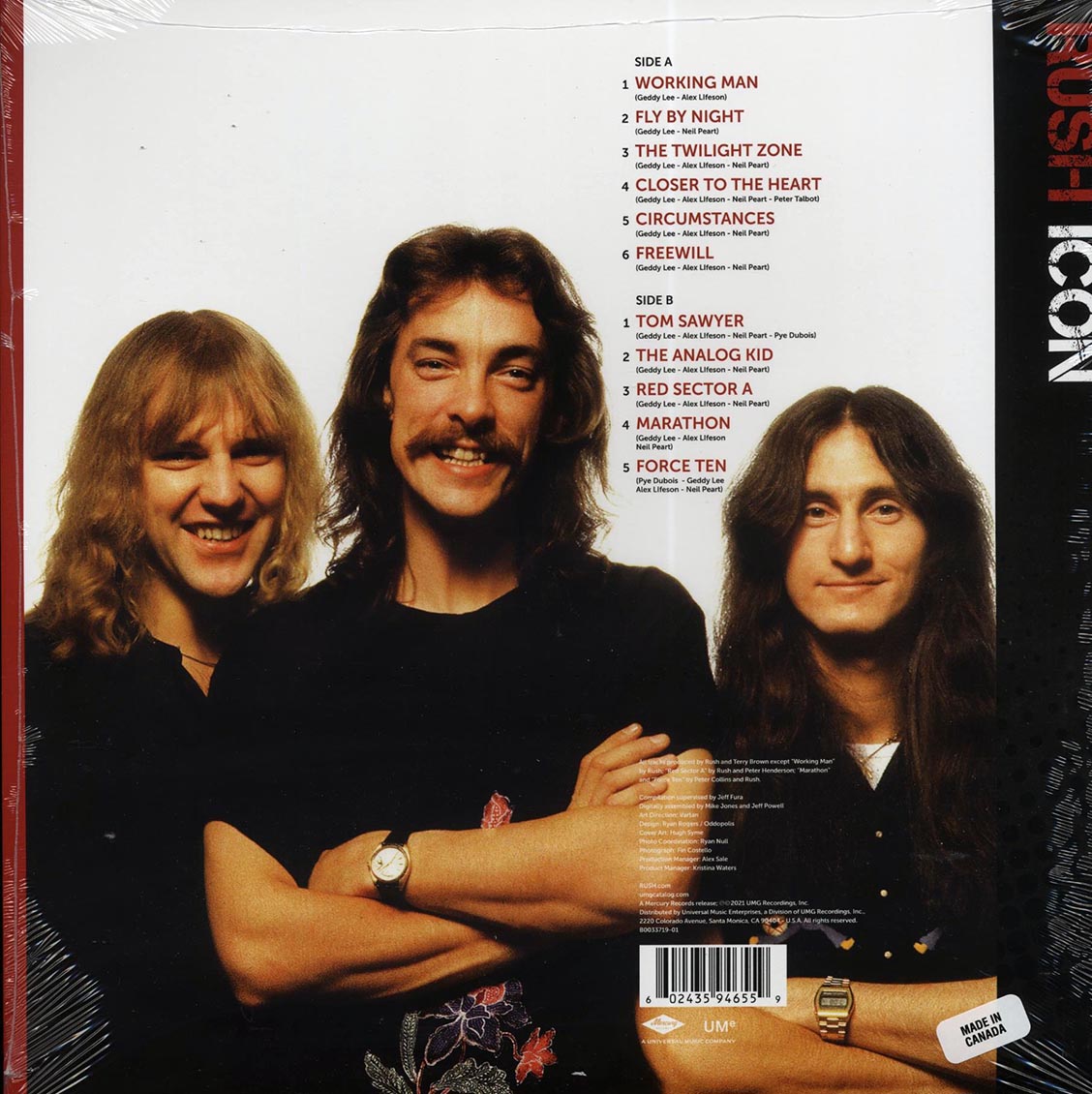 Rush - Icon (ltd. ed.) (white vinyl)