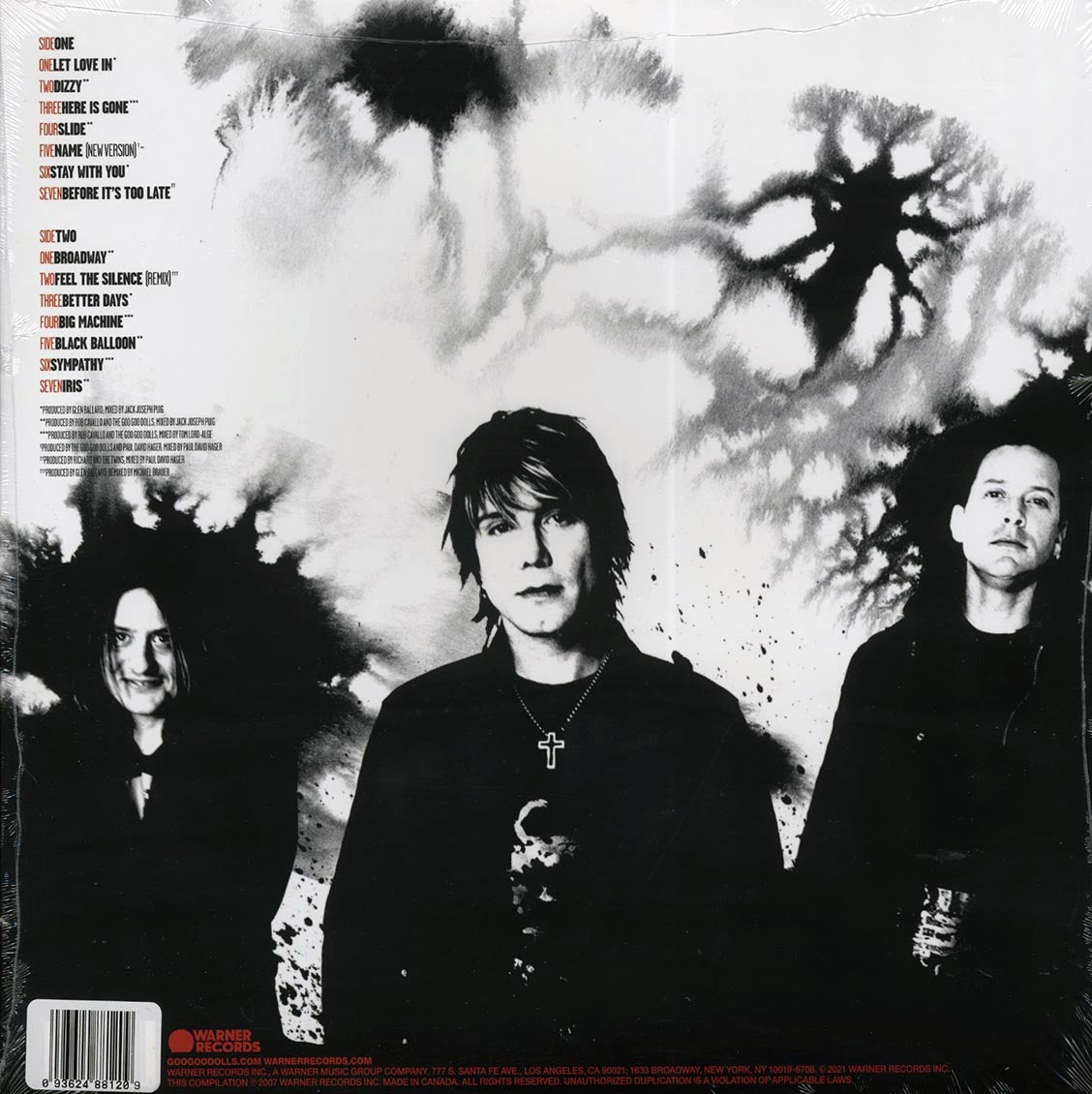 Goo Goo Dolls - Greatest Hits Volume 1: The Singles (ltd. ed.) (clear vinyl)