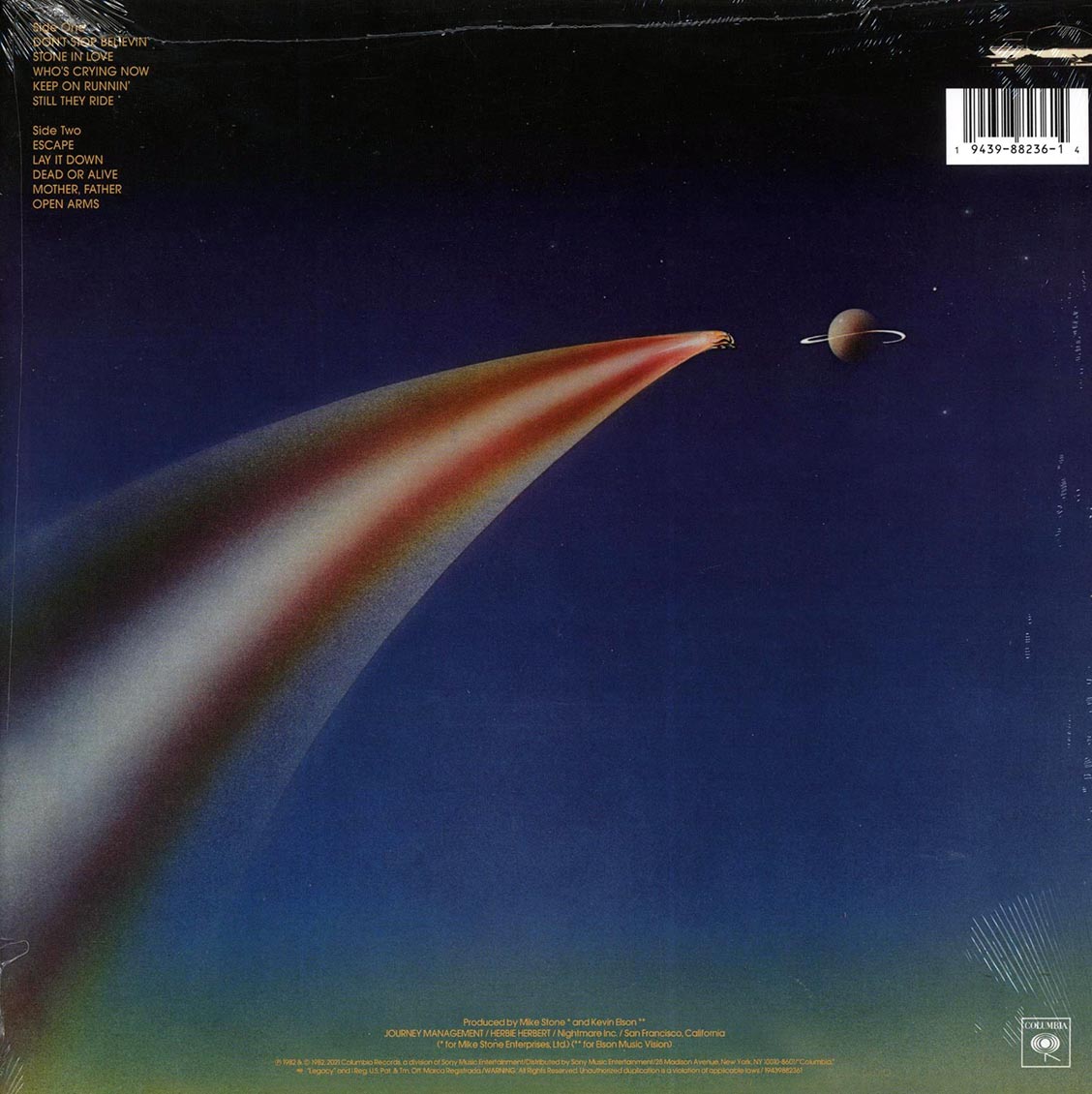 Journey - The Escape (ltd. ed.) (clear vinyl) (remastered)