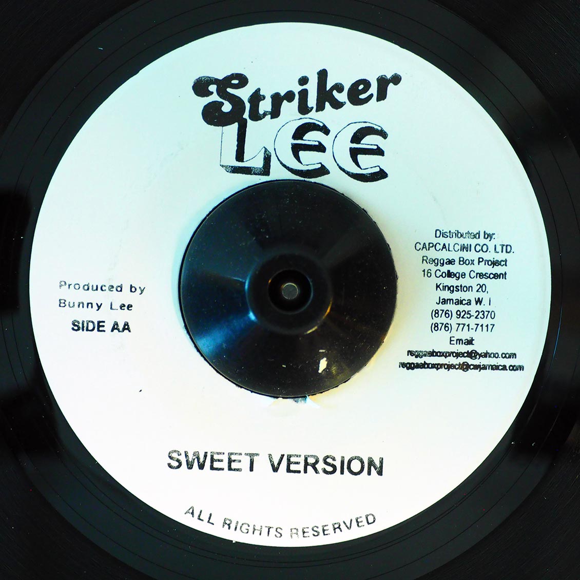 Brent Dowe - Sweet Love  /  Version (rhythm: "Stick By Me")