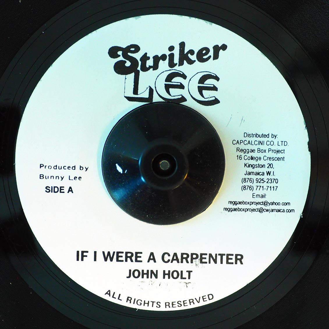 John Holt - If I Were A Carpenter  /  John Holt - Since I Fell For You