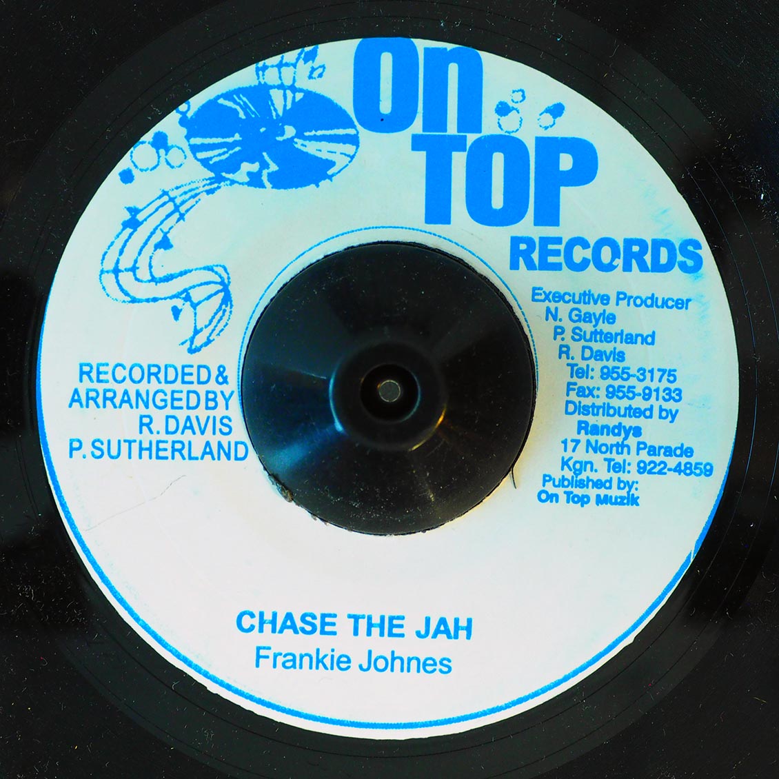 Frankie Jones - Chase Them Jah  /  Version