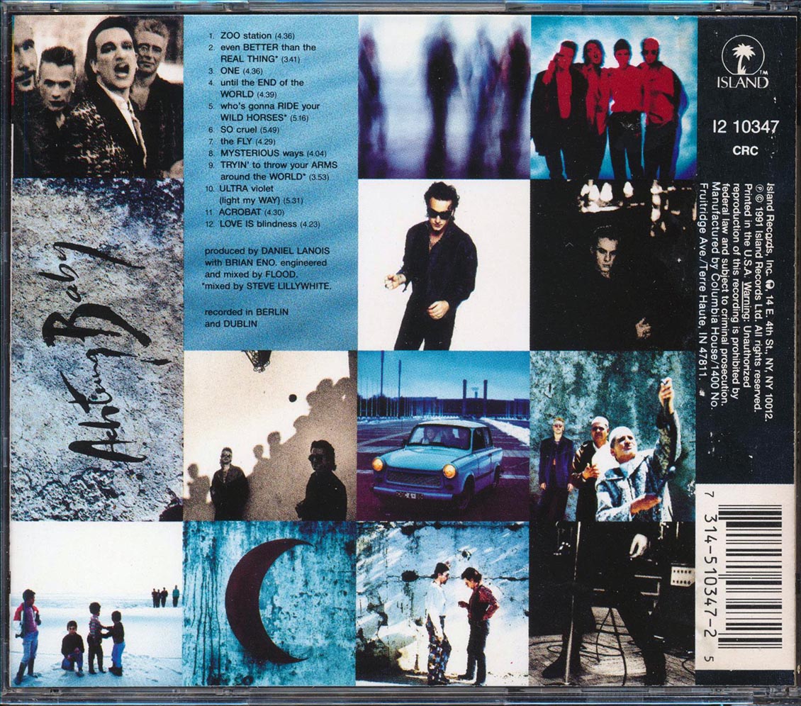 U2 - Achtung Baby