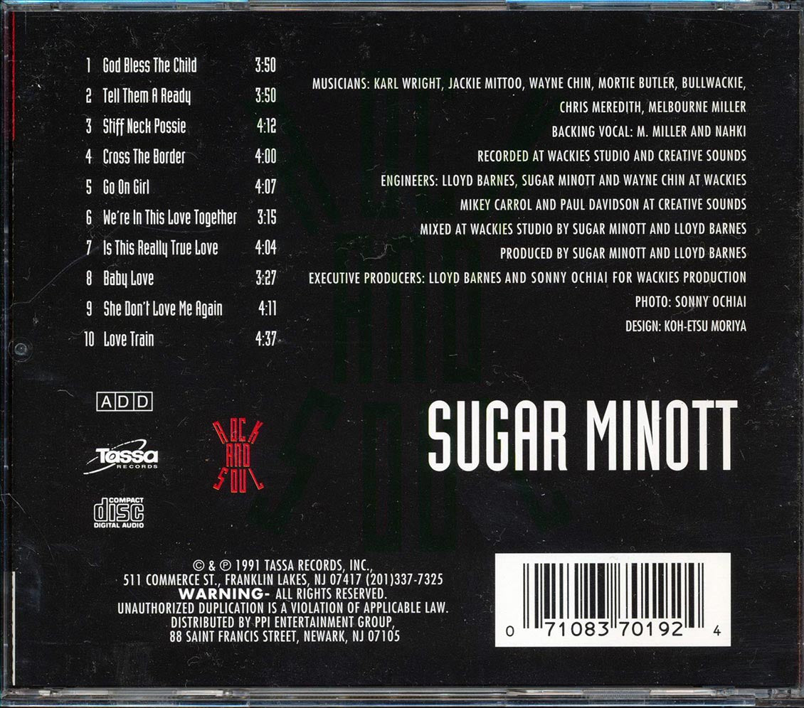 Sugar Minott - Rock And Soul