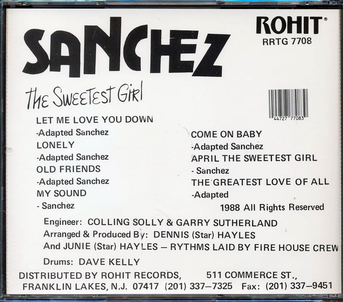 Sanchez - The Sweetest Girl