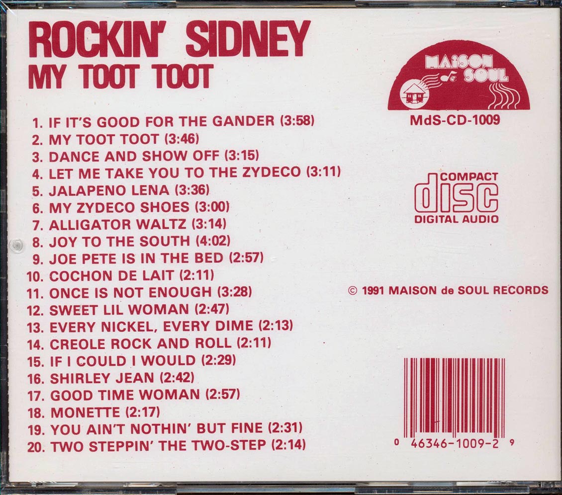 Rockin' Sidney - My Toot Toot