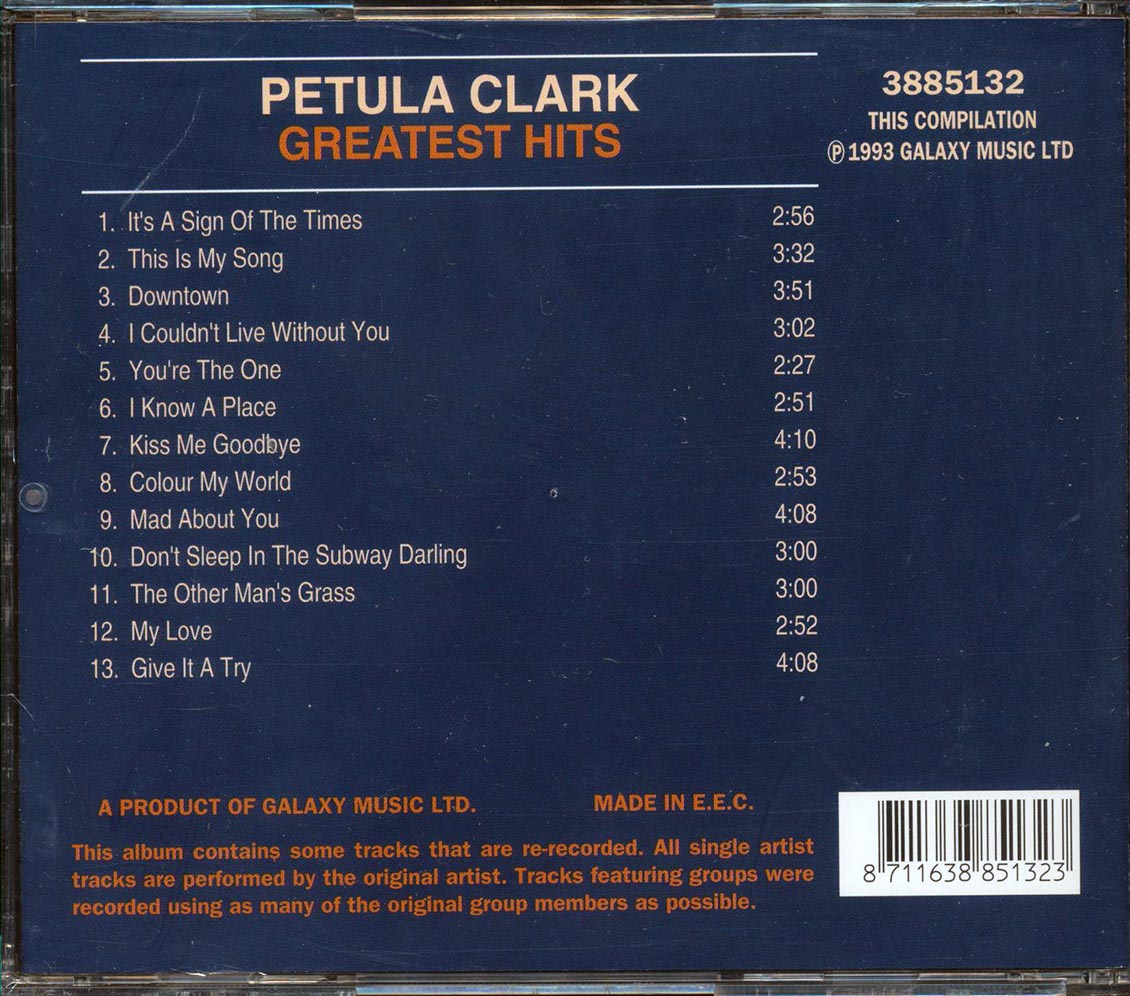 Petula Clark - Greatest Hits