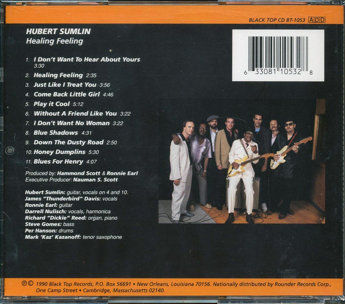 Hubert Sumlin Featuring James "Thunderbird" Davis, Ronnie Earl - Healing Feeling