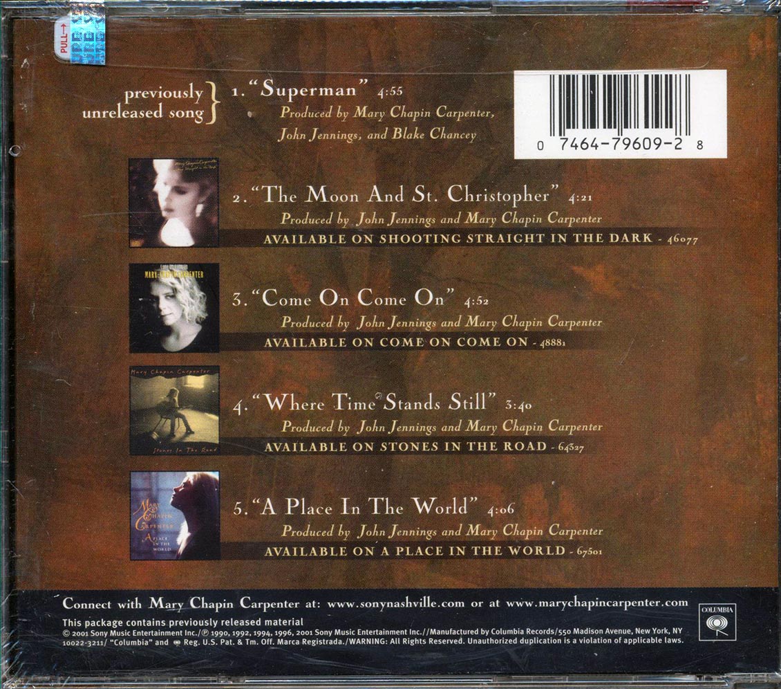 Mary Chapin Carpenter - Where Time Stands Still: A Special Collection