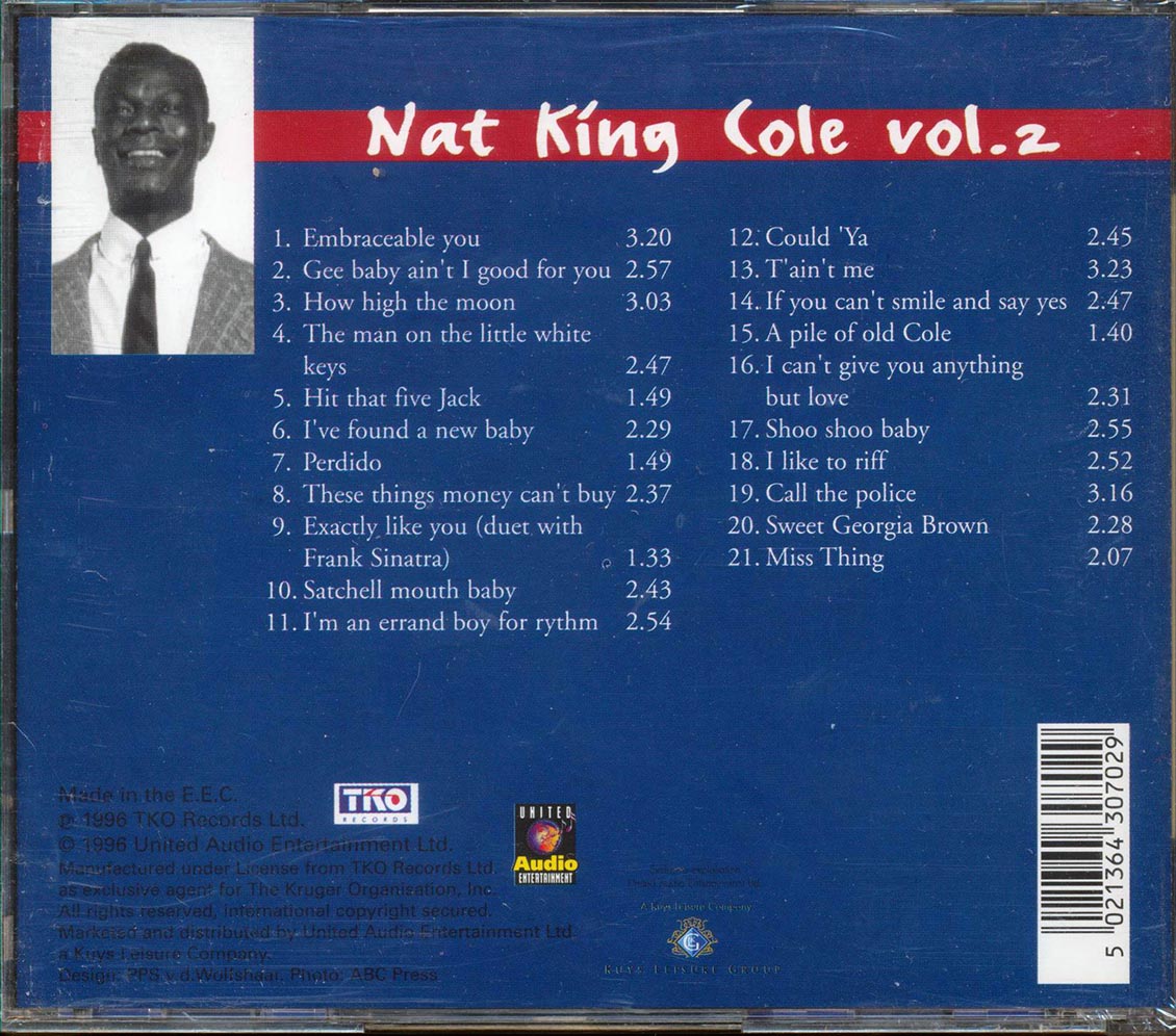 Nat King Cole - Nat King Cole Volume 2