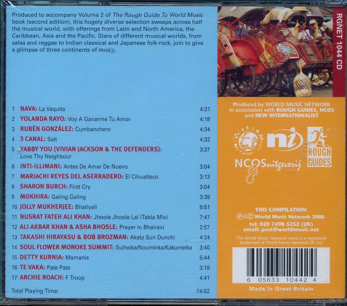 Nava, Yolanda Rayo, Sharon Burch, Etc.  - The Rough Guide To World Music: Latin, North America, Caribbean, India, Asia