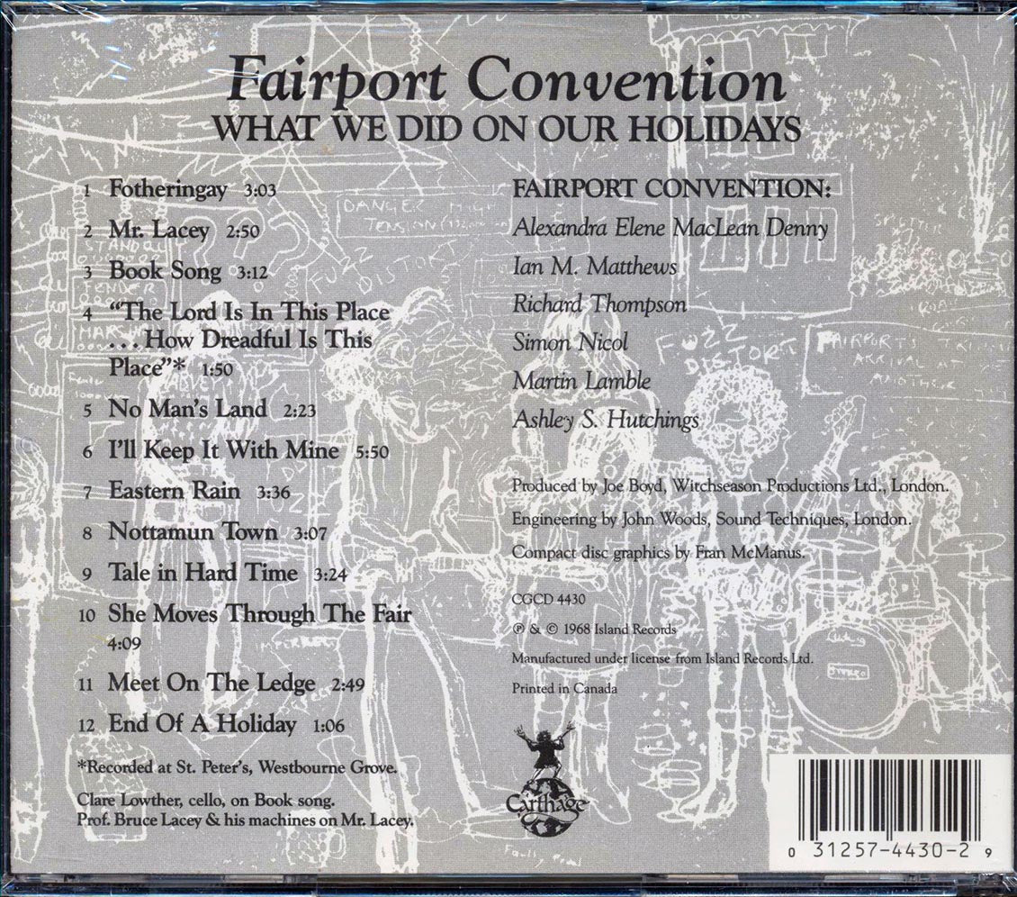 Fairport Convention - What We Did On Our Holidays