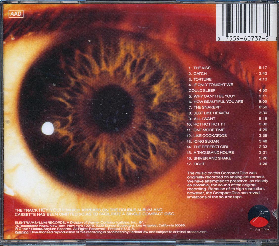 The Cure - Kiss Me, Kiss Me, Kiss Me